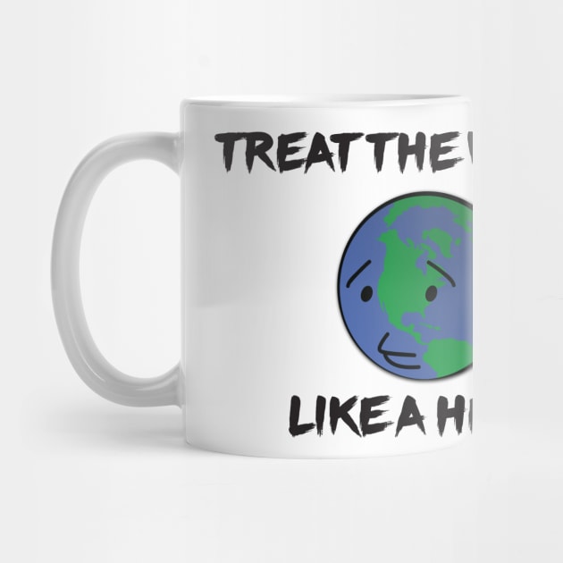 Treat The World Like A Head by FlyNebula